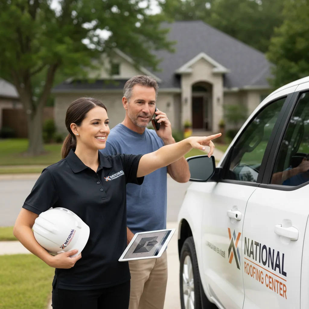 National Roofing Center customer support in Staples