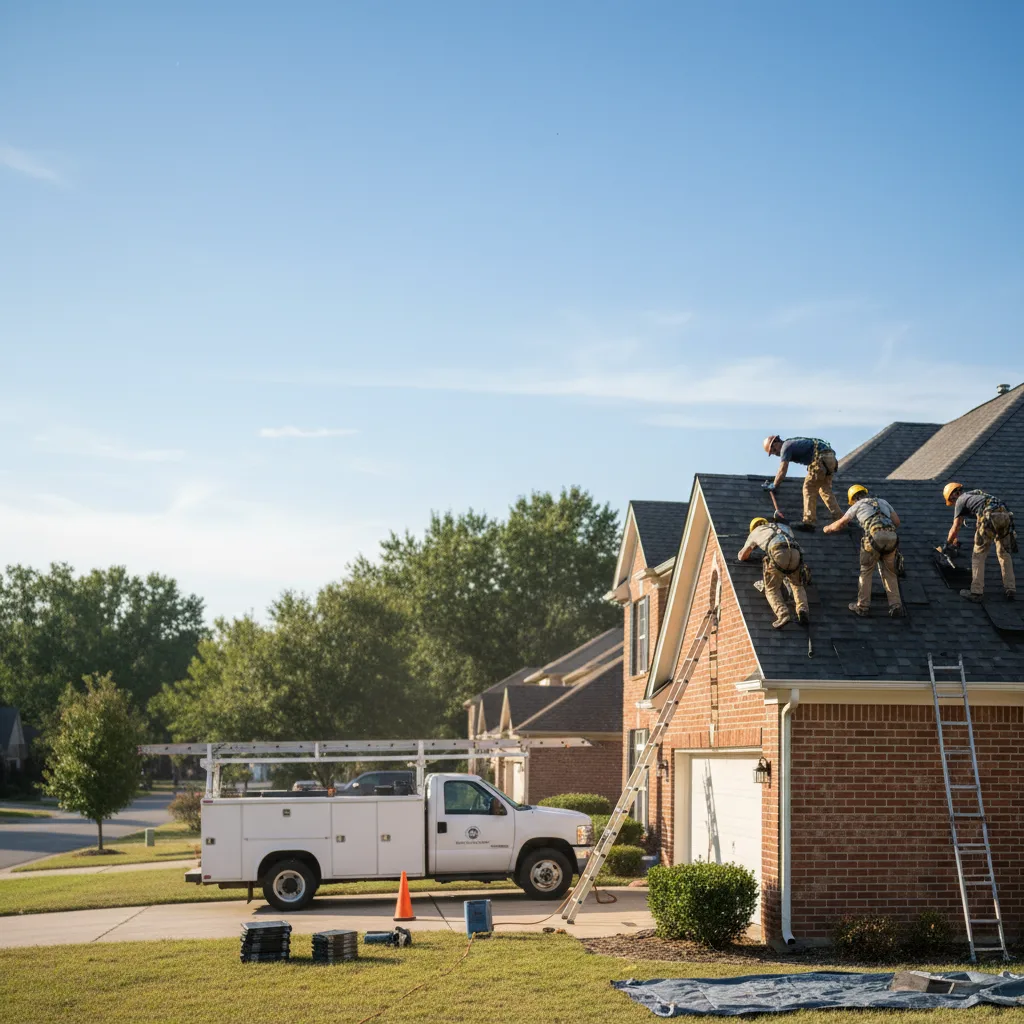 Roof Repair in Staples